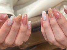 ナットナット 原宿 北参道(NutNut /)/春桜のデザイン定額ネイル