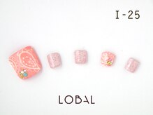 ロバル ネイルアンドまつげ(LOBAL)/フットネイルI‐25