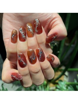 トータルサロン 白べぇーっ プラス/ボルドーネイル