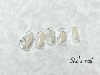 シーズネイル 渋谷店(She's nail)/新規お客様オフ込み 6500円