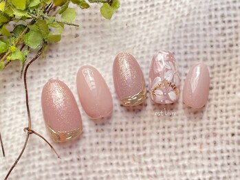 エストリブレ(estLivre)/フラワーネイル