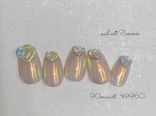 ネイルアート ジマー/90minart ¥9960