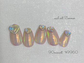 ネイルアート ジマー/90minart ¥9960