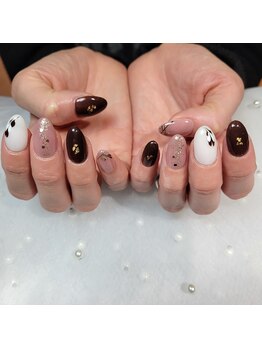 エヌ(enu.)/バレンタインネイル