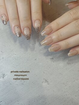 プライベート ネイルサロン マーマ(murmur)/ラメキラキラネイル