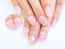 ネイルコレクション ピンク(Nail Collection Pink)/ジェル放題♪ピンクマリンネイル