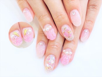 ネイルコレクション ピンク(Nail Collection Pink)/ジェル放題♪ピンクマリンネイル