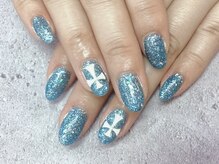 ジャスミンネイル(Jasmine Nail)/ジェル☆シンプルビジューコース