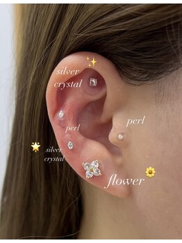 ナスサロ/耳ツボジュエリー