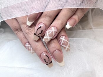 モカ 京橋(moca)/【Ayano】 秋ネイル