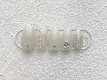 ペルルネイル(perle nail)/ホワイトツイード