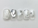 ホワイトシルバー￥8000