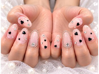 スウィートハート(Sweet Heart)/ワンホンハートネイル