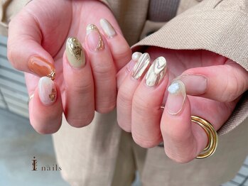 アイネイルズ 吉祥寺店(I nails)/シェルパールニュアンス[吉祥寺]
