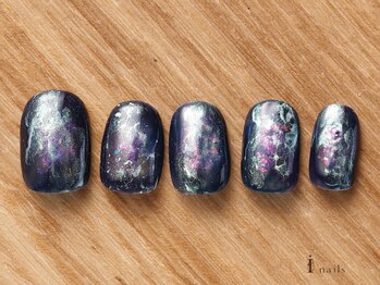 アイネイルズ 吉祥寺店(I nails)/ブルーオーロラネイル[吉祥寺]