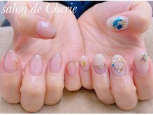 サロンド シェリー(salon de Cherie)/シェル/ドライフラワー/夏ネイル