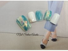 ネイルサロン アミティエ(Nail Salon Amitie)/＊.縦グラnuance×フィルムfoot*