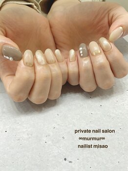 プライベート ネイルサロン マーマ(murmur)/ミラーネイル
