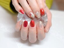 ラーシューシュ(la-chou-chou)/シンプルネイルコース　¥6500