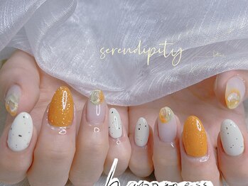 アイゴネイル 錦糸町(Aigoネイル)/ビタミンカラー♪オレンジネイル