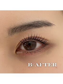 ビーアフターサロン 恵比寿本店(B<AFTER SALON)/まつ毛から漂う上品な艶