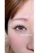 マナアイラッシュスタジオ(MANA EYELASH STUDIO)/フラットラッシュ140本