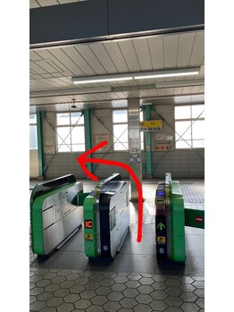 きのこの家/道案内JR東千葉より