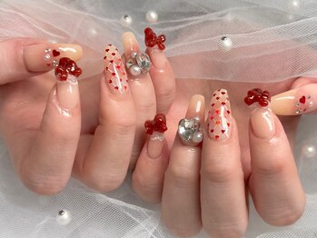 バタフライ 津田沼店(Butterfly)/ガーリーネイル.・*