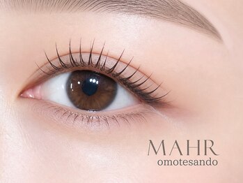 マール 表参道店(MAHR)の写真/〈まつげパーマ×アイブロウ〉ナチュラルかつぱっちりな上向きまつげ&アイブロウでメイク時間が楽しく♪