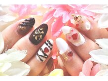 ハーブエステ ルレーブ/チョコレートネイル2art￥5100