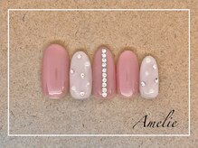 アメリ(Amelie)/ワンカラー/ストーン/パール