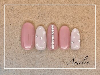 アメリ(Amelie)/ワンカラー/ストーン/パール