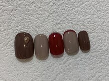 カラネイル 南森町店(calla nail)/カラースキニーフレンチ