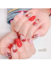アンフィルルーム(unfil room)/バレンタインネイル♪