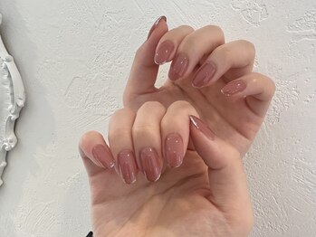 アンネ 表参道(ANNE)/【Hand】ワンカラーラメライン