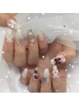 マカロン(macaron)/キルティングネイル