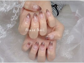 ラメグラデーションネイル