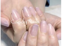 キャディーネイルズ(Caddy' Nails)/シアーカラーとラメカラー