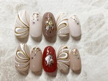 ネイルサロン キャンディネイル(Candy Nail)/ウォーターマーブル風ｂｙ石田