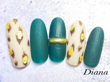 ディアナ ひたちなか高場店(DIANA)/定額ネイル　7,700円　A‐033