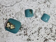 ネイルサロン アミュゼ/定額デザインフットジェル 