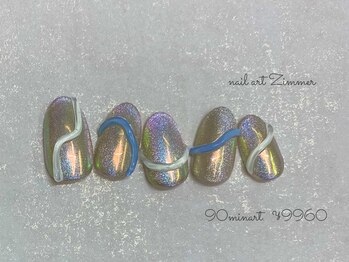 ネイルアート ジマー/90minart ¥9960