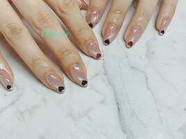 先端ハート×マグネット