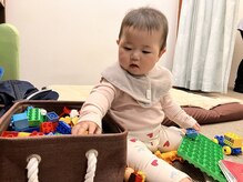 子育てママの整体サロン/施術中のお子様の様子