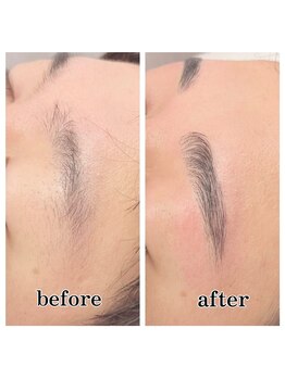 エミュ(emu)/メンズ眉毛もプロにおまかせ☆