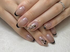 パラジェル　黒フレンチ