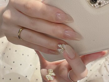 オルネイル(olunail)/ワンカラー+パーツ