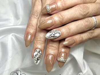 埋め尽くしネイル