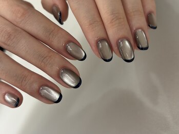 ソレイユ トータルビューティー(sole‘il total beauty)/マグネットフレンチネイル