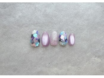 あじさいシェルネイル☆